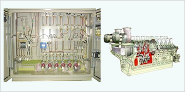 ディーゼルエンジン制御盤